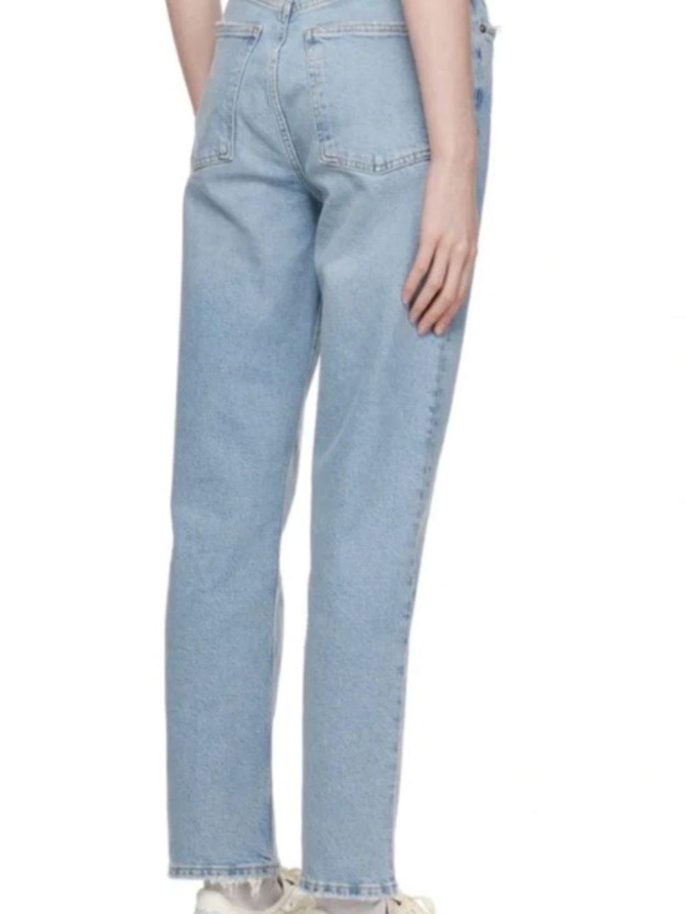 AGOLDE high rise stovepipe jeans size 32
